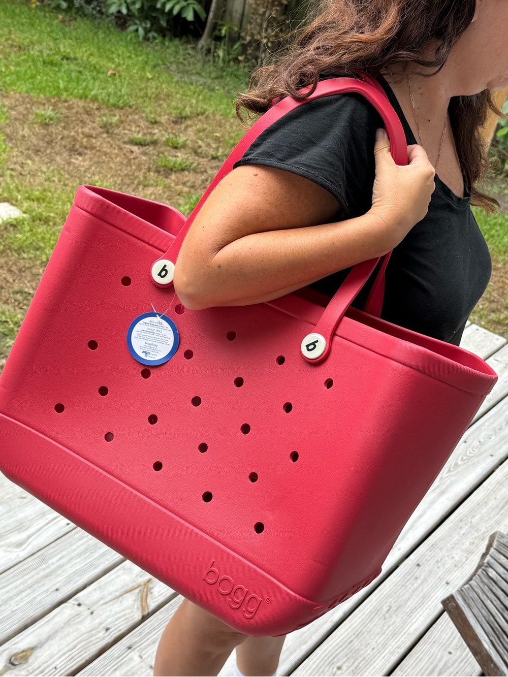 Red Bogg Tote Bag - NWT